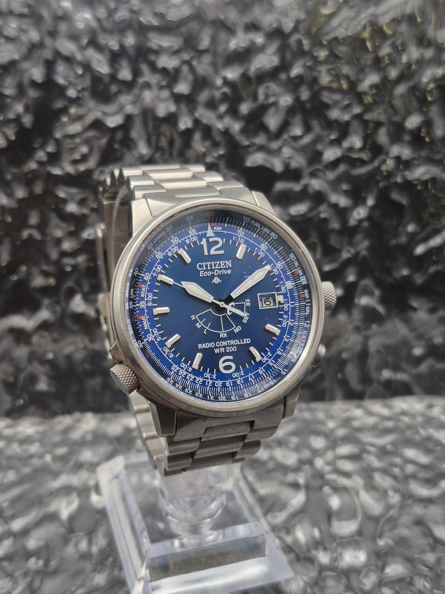 Citizen Promaster Sky Pilot Ref. H461-T004423 Radio Controlled Eco-Drive - Red Robin Watches