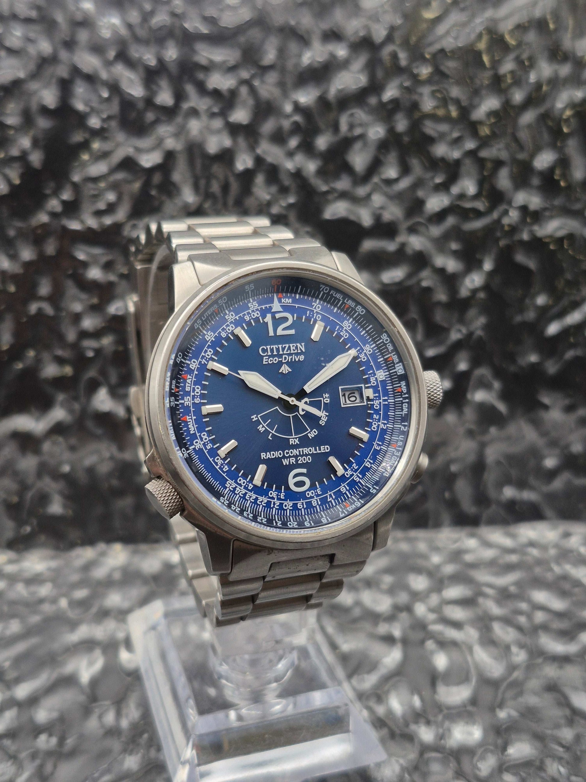 Citizen Promaster Sky Pilot Ref. H461-T004423 Radio Controlled Eco-Drive - Red Robin Watches