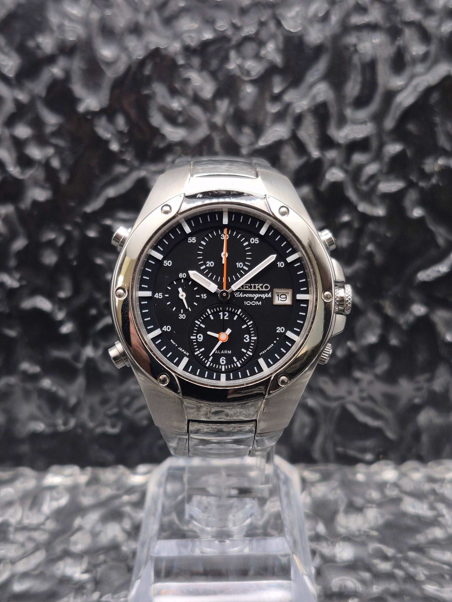 Seiko Sportura Chronograph Ref. 7T32-6N00 Sapphire Crystal - Red Robin Watches