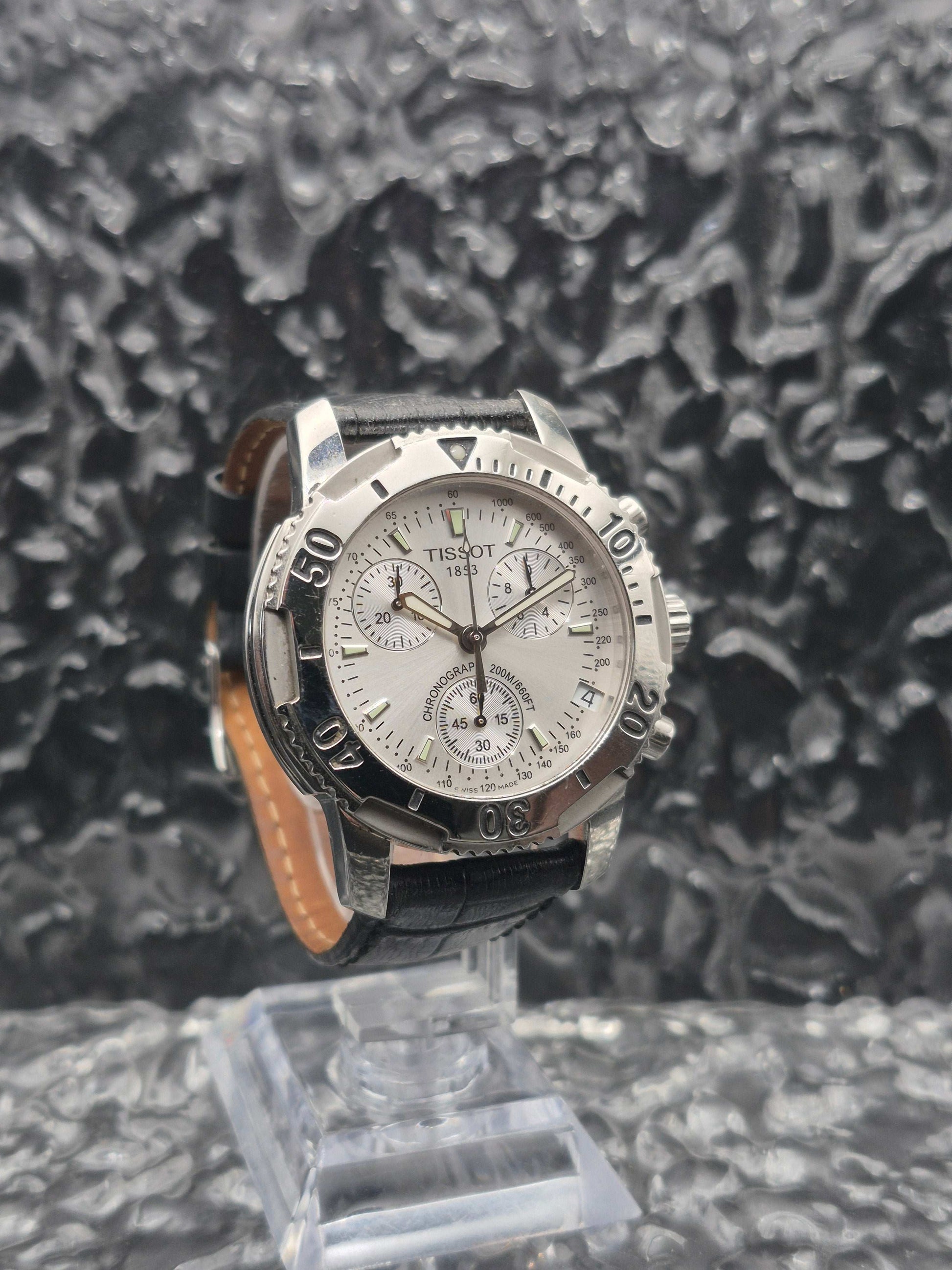 Tissot PRS200 Quartz Chronograph Ref. 362/462 Silver Dial