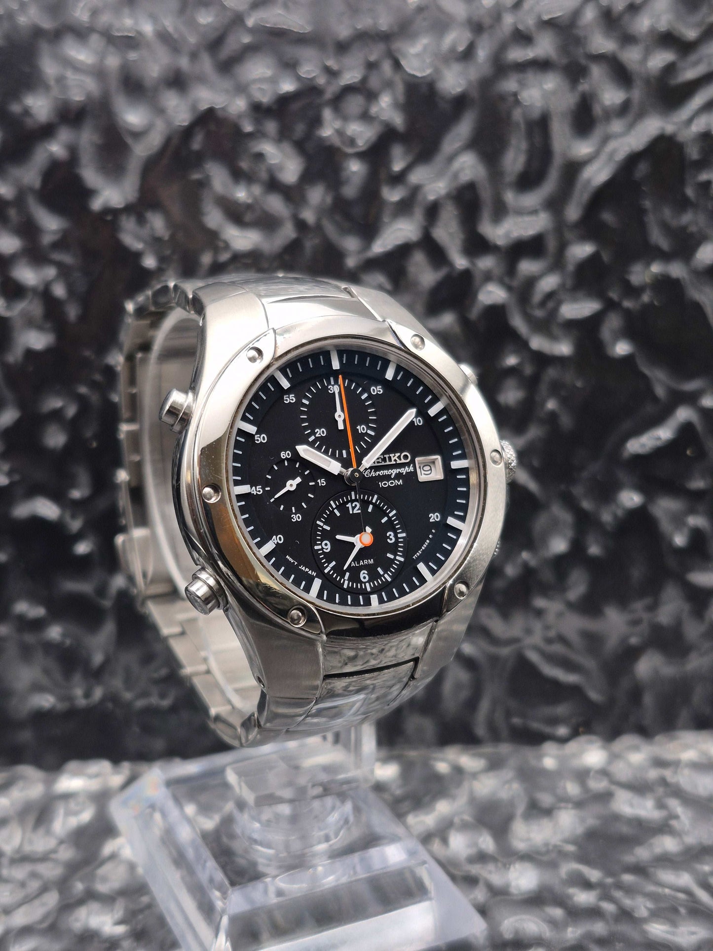 Seiko Sportura Chronograph Ref. 7T32-6N00 Sapphire Crystal - Red Robin Watches