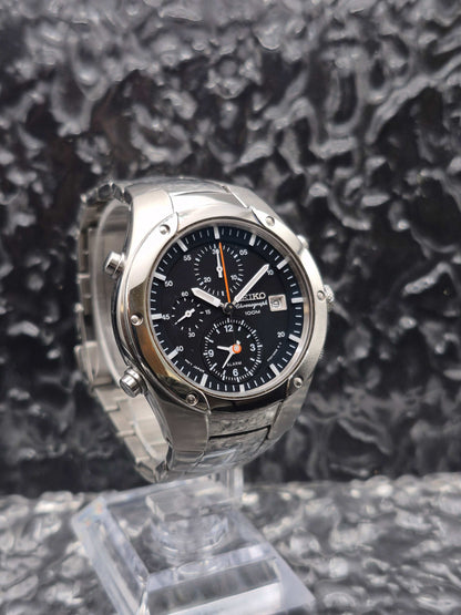 Seiko Sportura Chronograph Ref. 7T32-6N00 Sapphire Crystal - Red Robin Watches