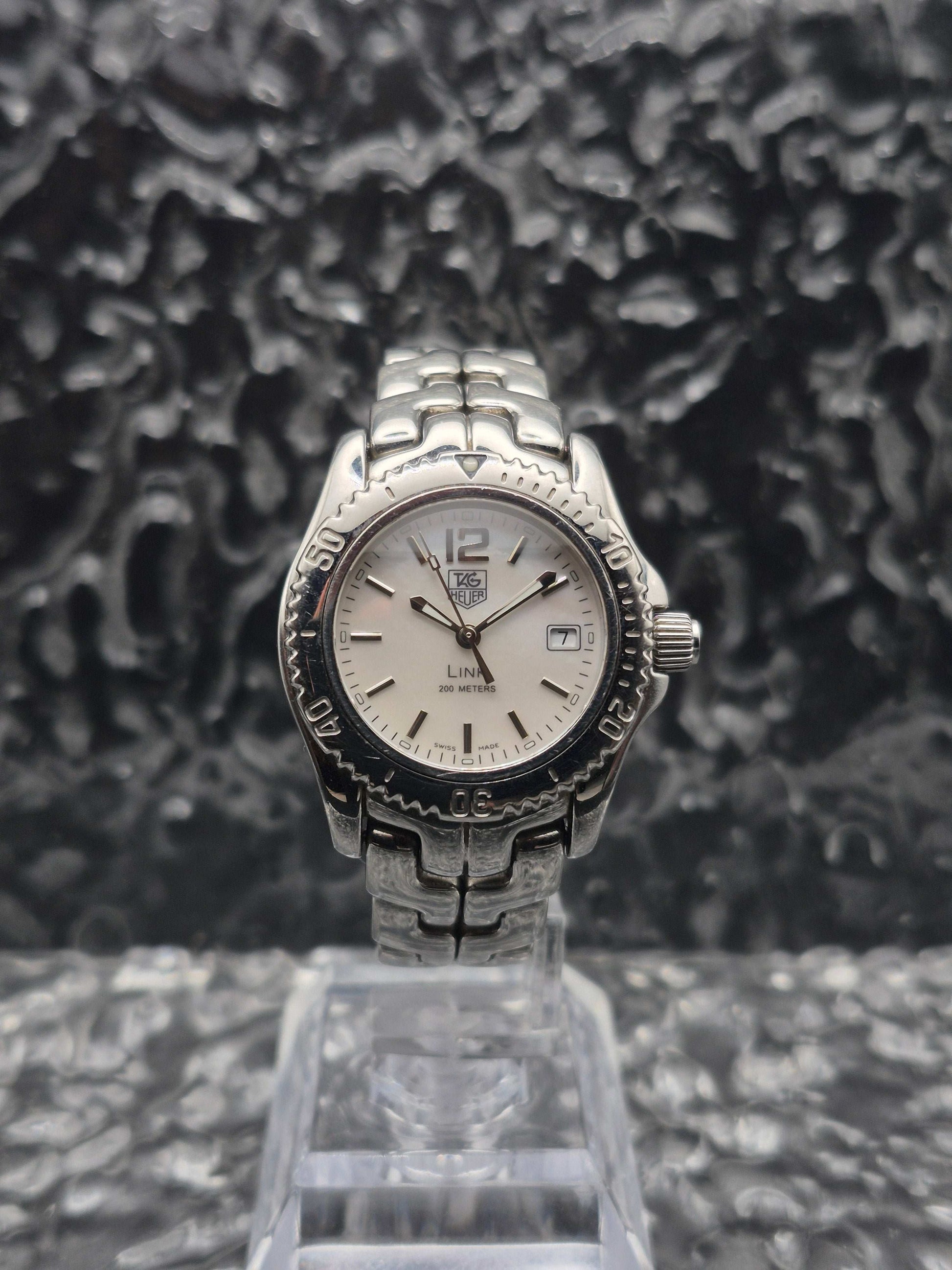 Tag Heuer Link Ref. WT1315 Mother Of Pearl Quartz Date Ladies - Red Robin Watches