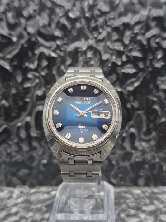 Seiko 5 Actus Ref. 6106-7600 Facet Crystal Kanji