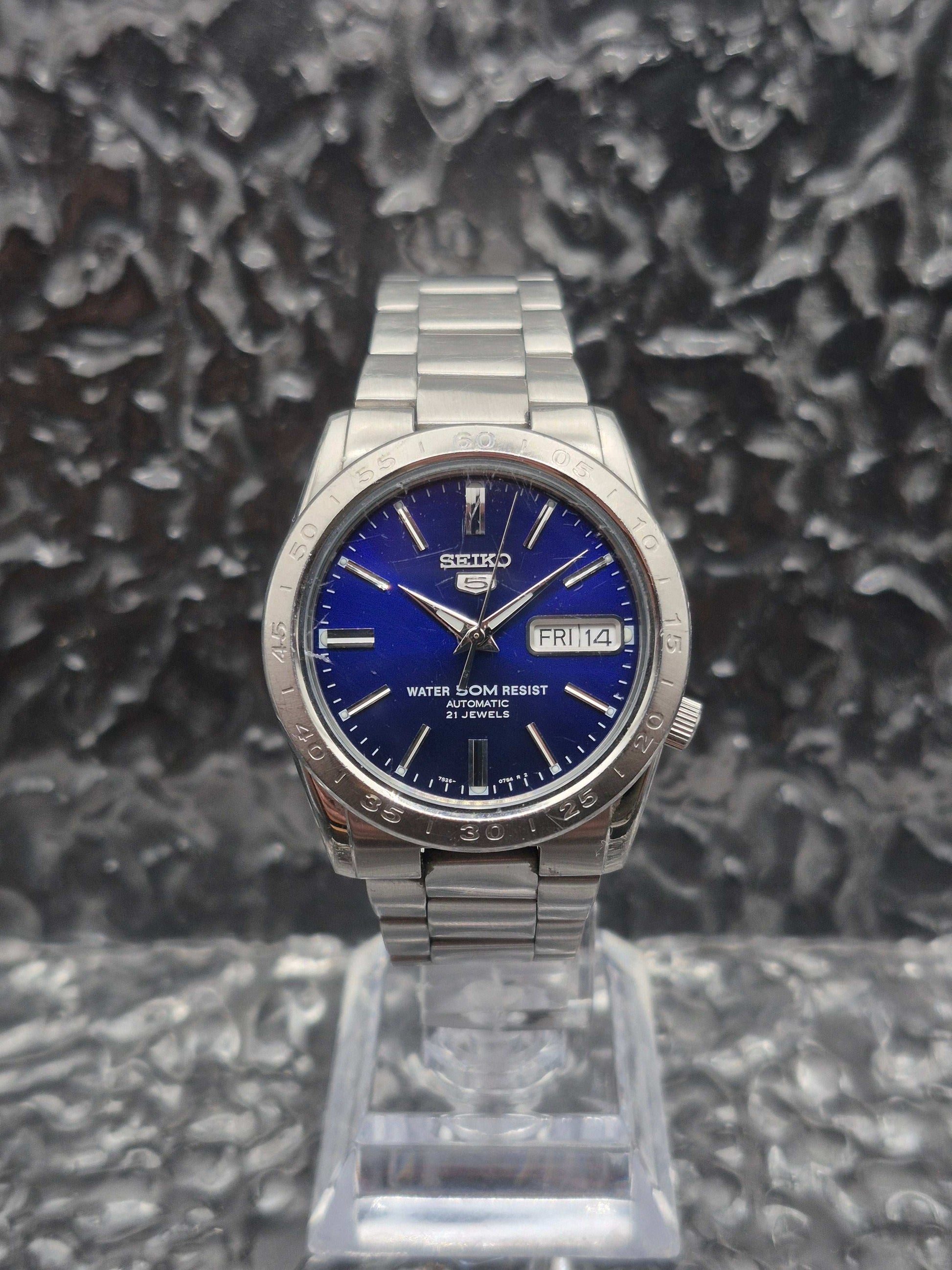 Seiko 5 Sports Automatic Ref. SNKD91K1 - 7S26-02T0 Blue Dial