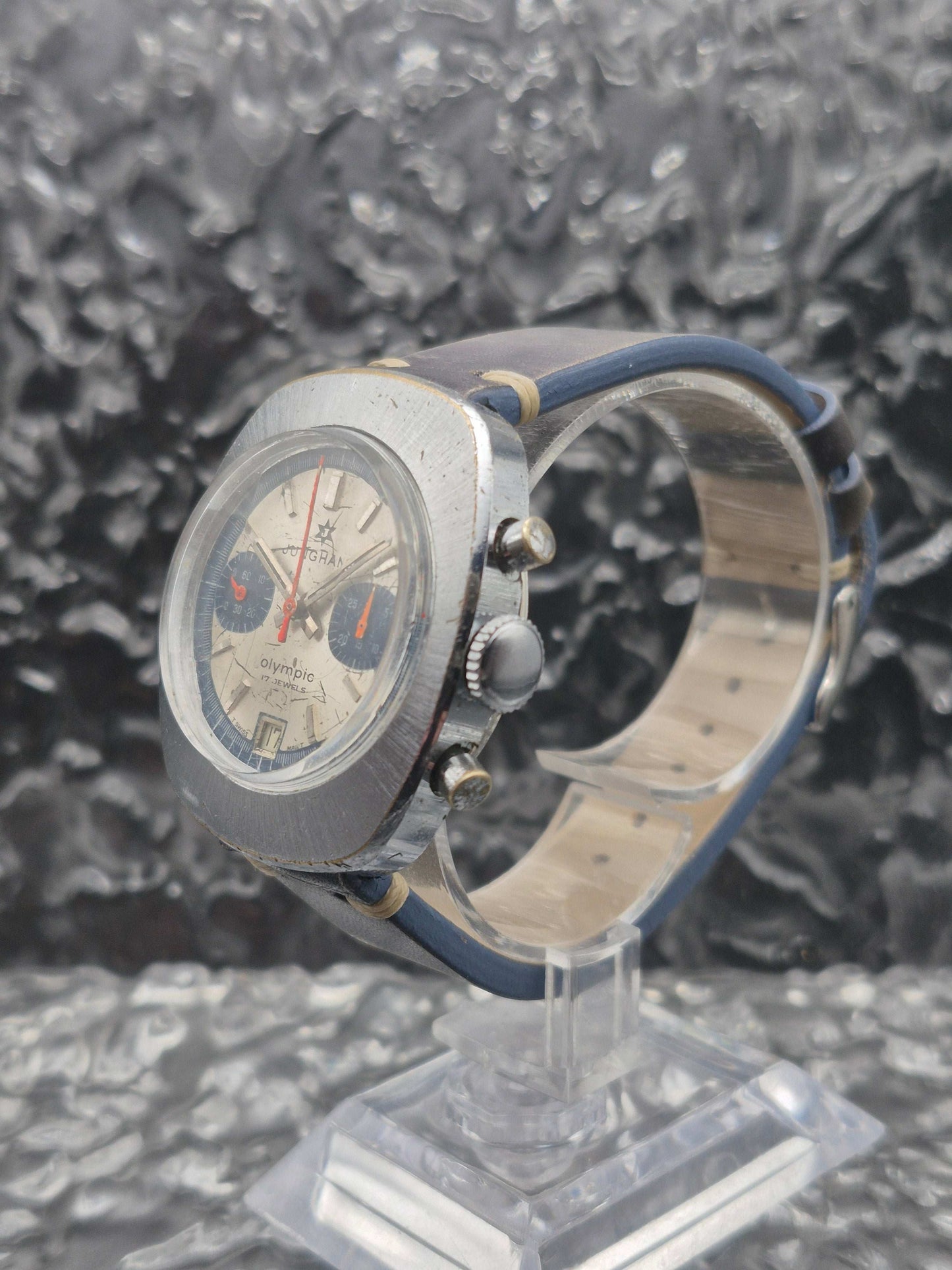 Junghans Olympic Blue Panda Cal. 688.10 - Red Robin Watches