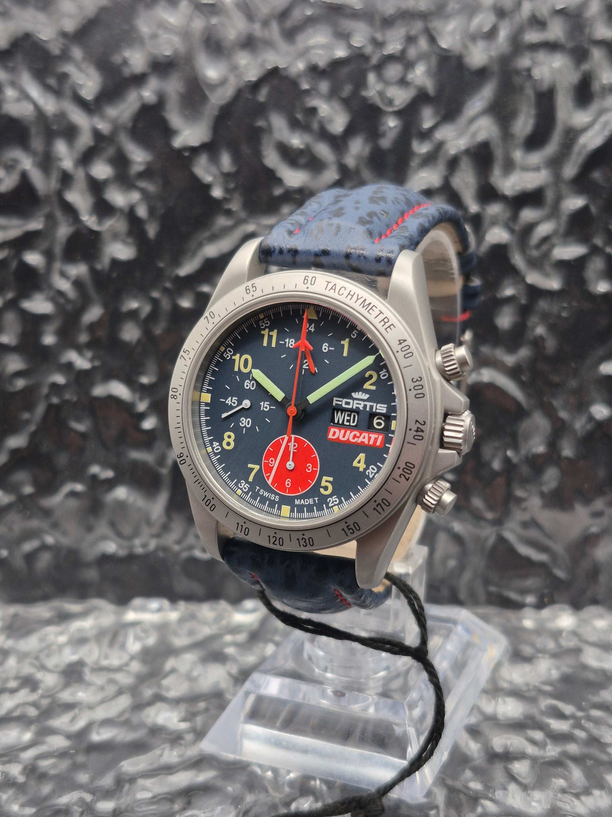 Fortis Ducati Cosmonauts Ref. 602.22.142 Limited Edition 500 Pcs - NOS