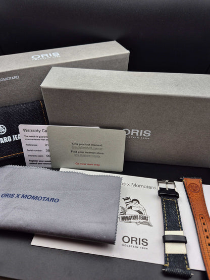 Oris Divers 65 X Momotaro Limited Edition Automatic Ref. 0173377074337 Full Set - Red Robin Watches
