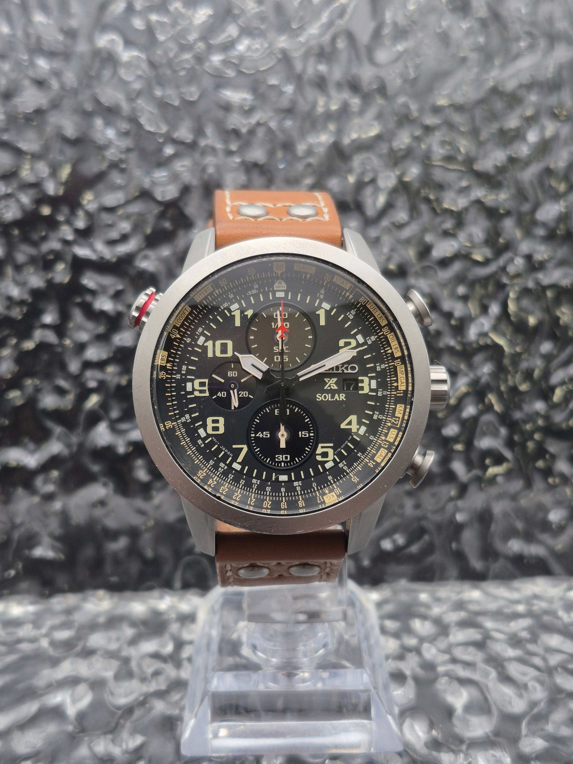 Seiko Prospex Sky Solar Chronograph Ref. SSC421P1 - V176-0AG0 Full Set - Red Robin Watches