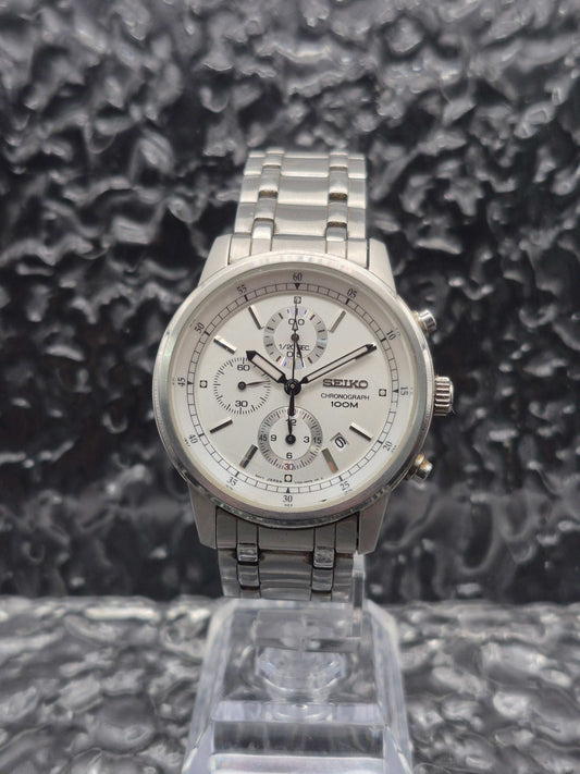 Seiko Chronograph Ref. 7T92-0LT0 Quartz Chronograph - Red Robin Watches