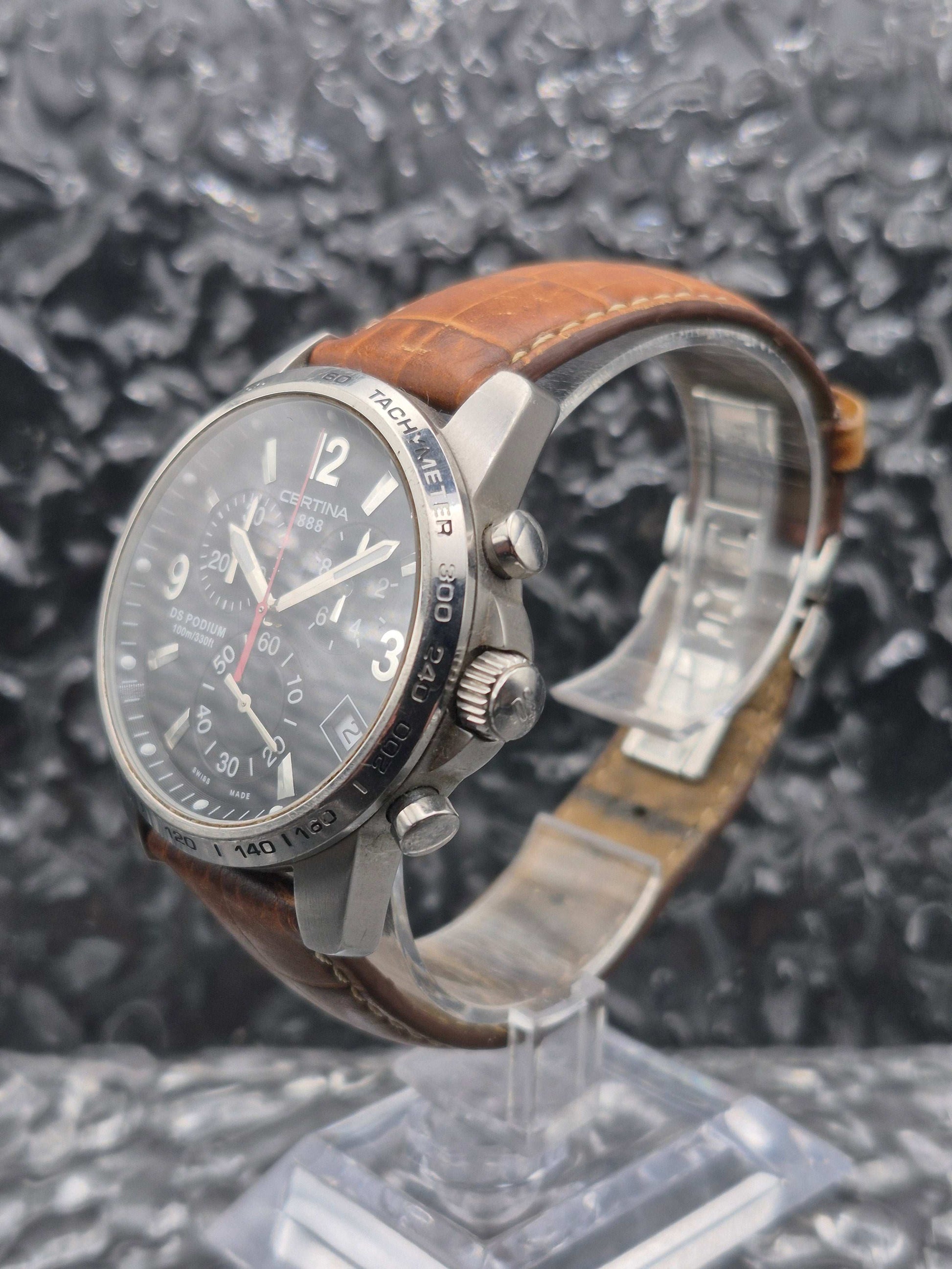 Certina 1888 DS Podium Quartz Chronograph Ref. 536.7129.42.69 - Red Robin Watches