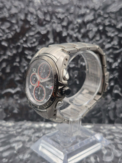 Seiko Ignition Honda Ref. 7T92-0GJ0 Limited Edition Titanium - Red Robin Watches
