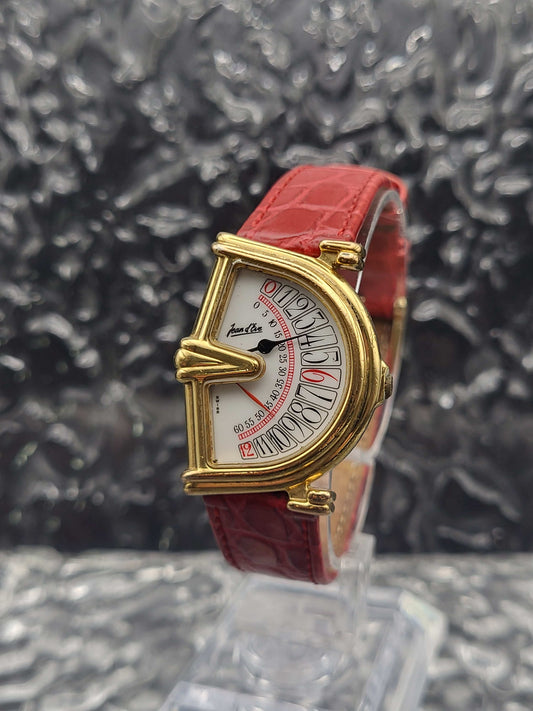 Jean D'Eve Sectora Retrograde Watch - 26 mm - Quartz - Ladies - Box And Paper