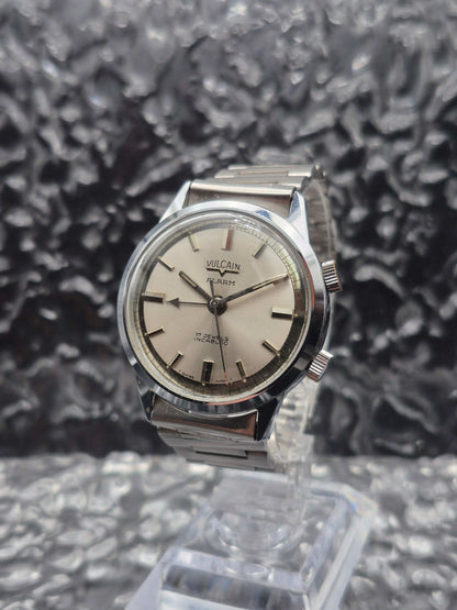 Vulcain Cricket Alarm Watch - Ultra Rare Full Set Ref. H.99.101 - Red Robin Watches