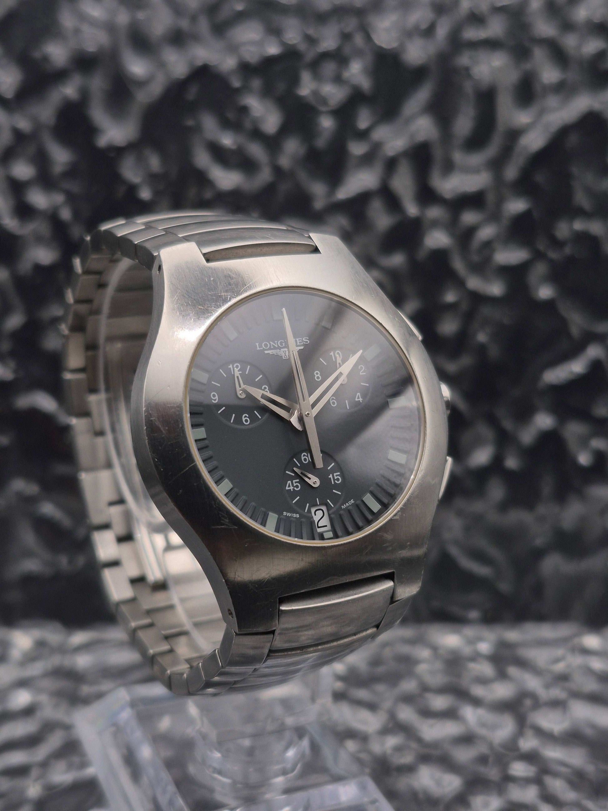 Longines Opposition Quartz Chronograph Ref. L3.618.4 - Red Robin Watches