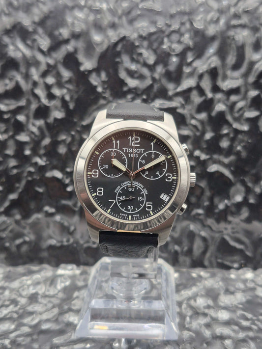 Tissot 1853 PR50 Quartz Chronograph Ref. J378/478 Black Dial - Red Robin Watches