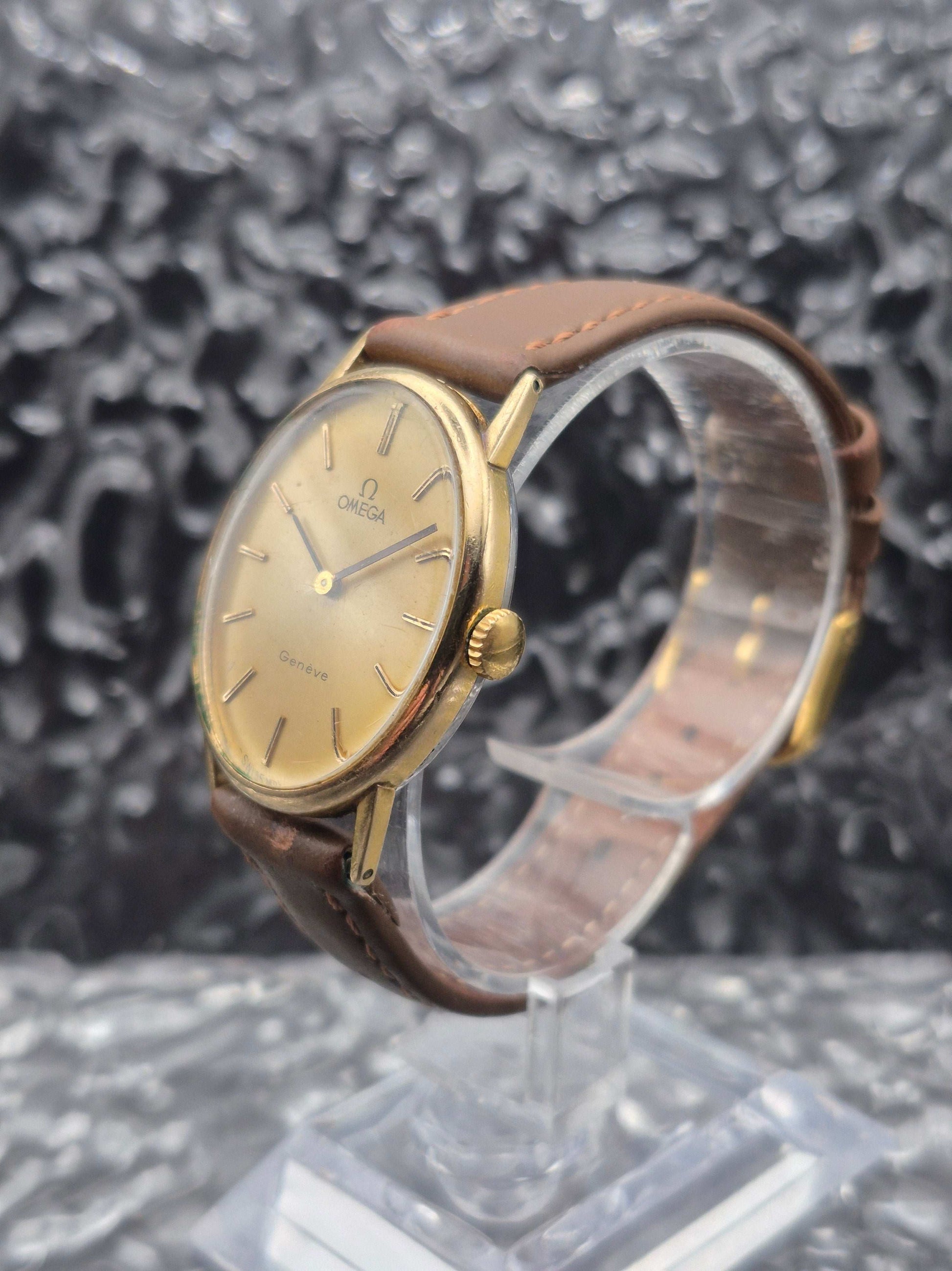 Omega Oval Dresswatch Ref. 511.416 Gold Tone Manual Wound - Red Robin Watches