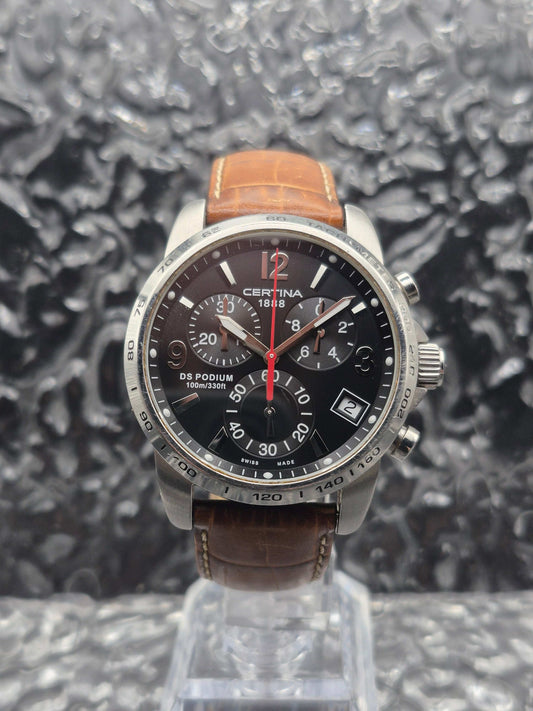 Certina 1888 DS Podium Quartz Chronograph Ref. 536.7129.42.69 - Red Robin Watches