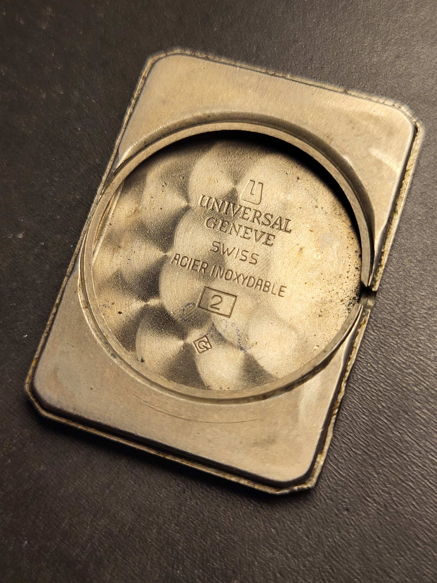 Universal Geneve Tank - Ref. 842128 - Manual - Geintegreerde Band - Serviced