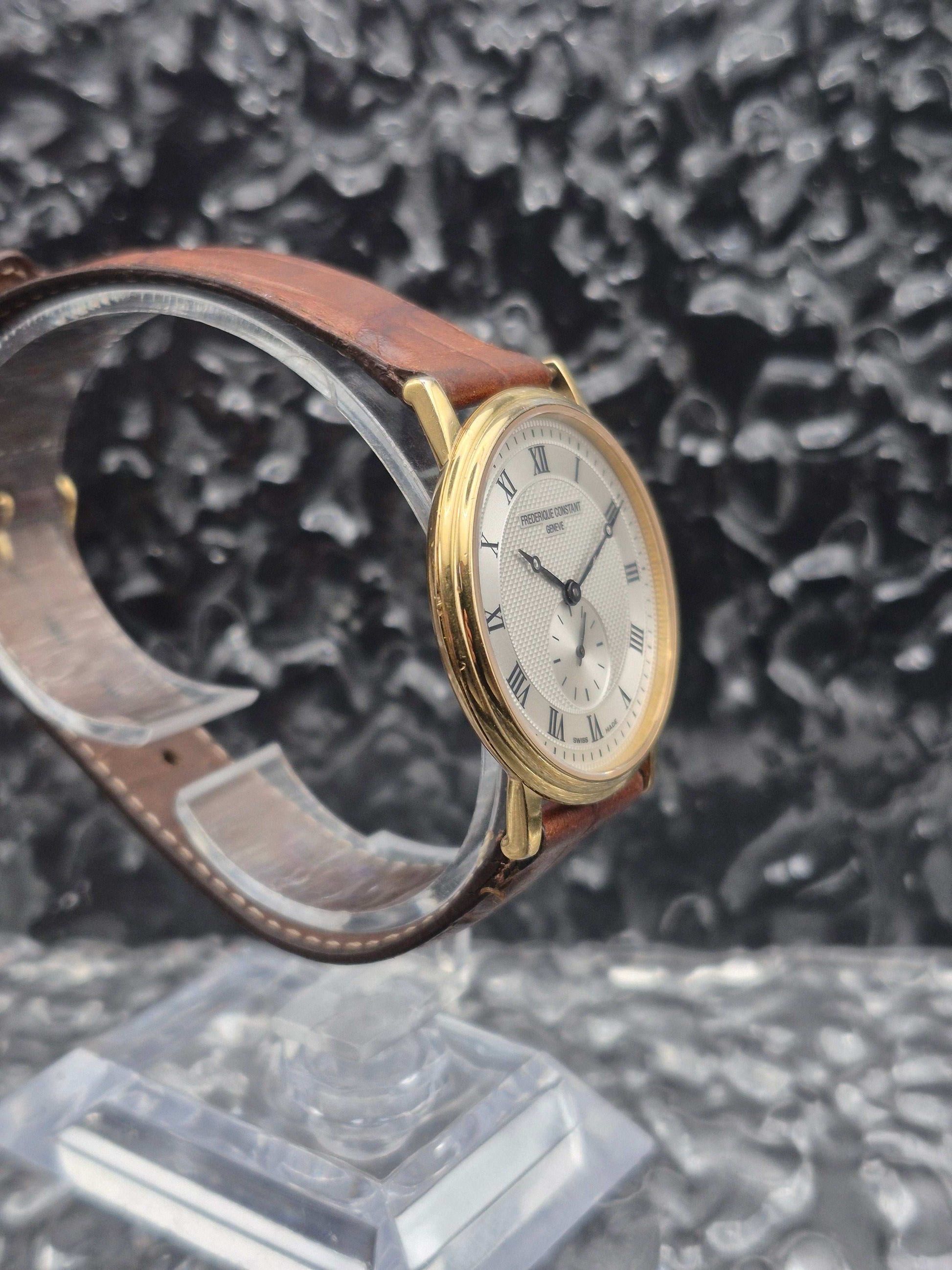 Frederique Constant Slimline Ref. FC235X3S5 Quartz Sub Second Dress