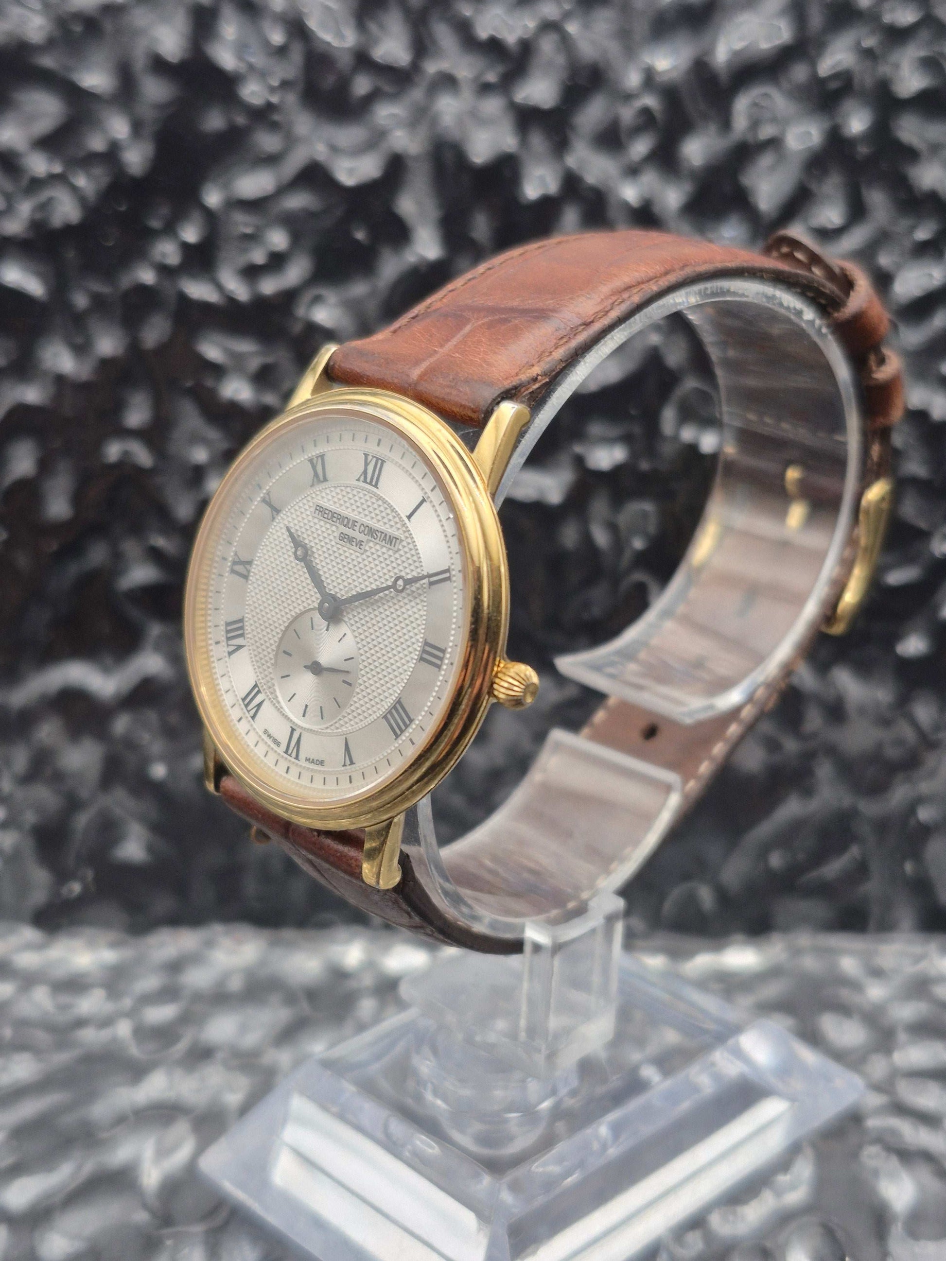 Frederique Constant Slimline Ref. FC235X3S5 Quartz Sub Second Dress