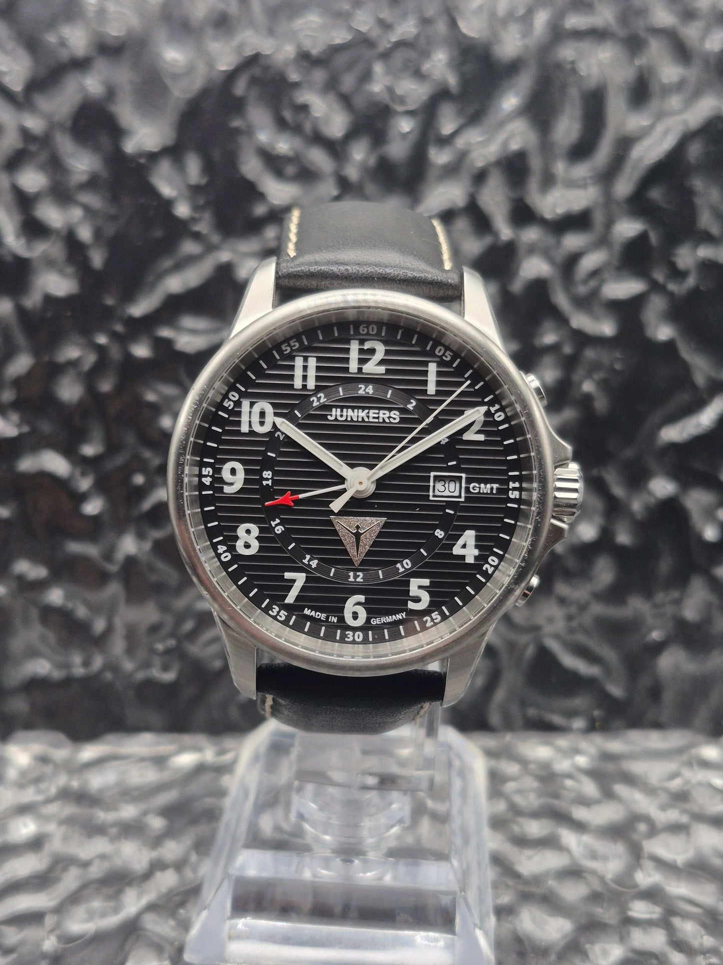 Junkers GMT Tante JU 52 Ref. 6848-2 Full Set Quartz - Red Robin Watches