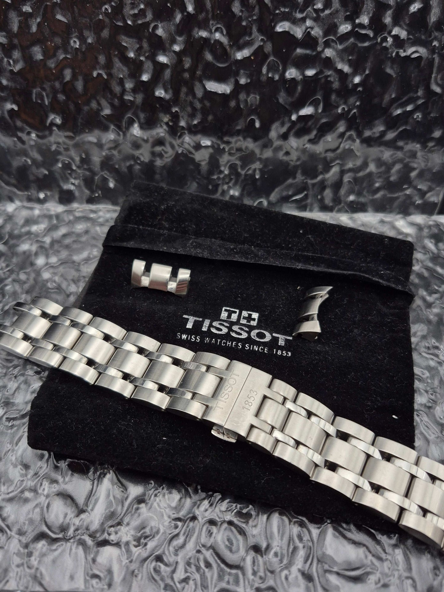 Tissot Couturier Small Seconds Ref. T0354281603100 Automatic + Metal Bracelet - Red Robin Watches