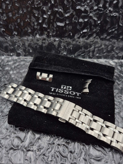 Tissot Couturier Small Seconds Ref. T0354281603100 Automatic + Metal Bracelet - Red Robin Watches