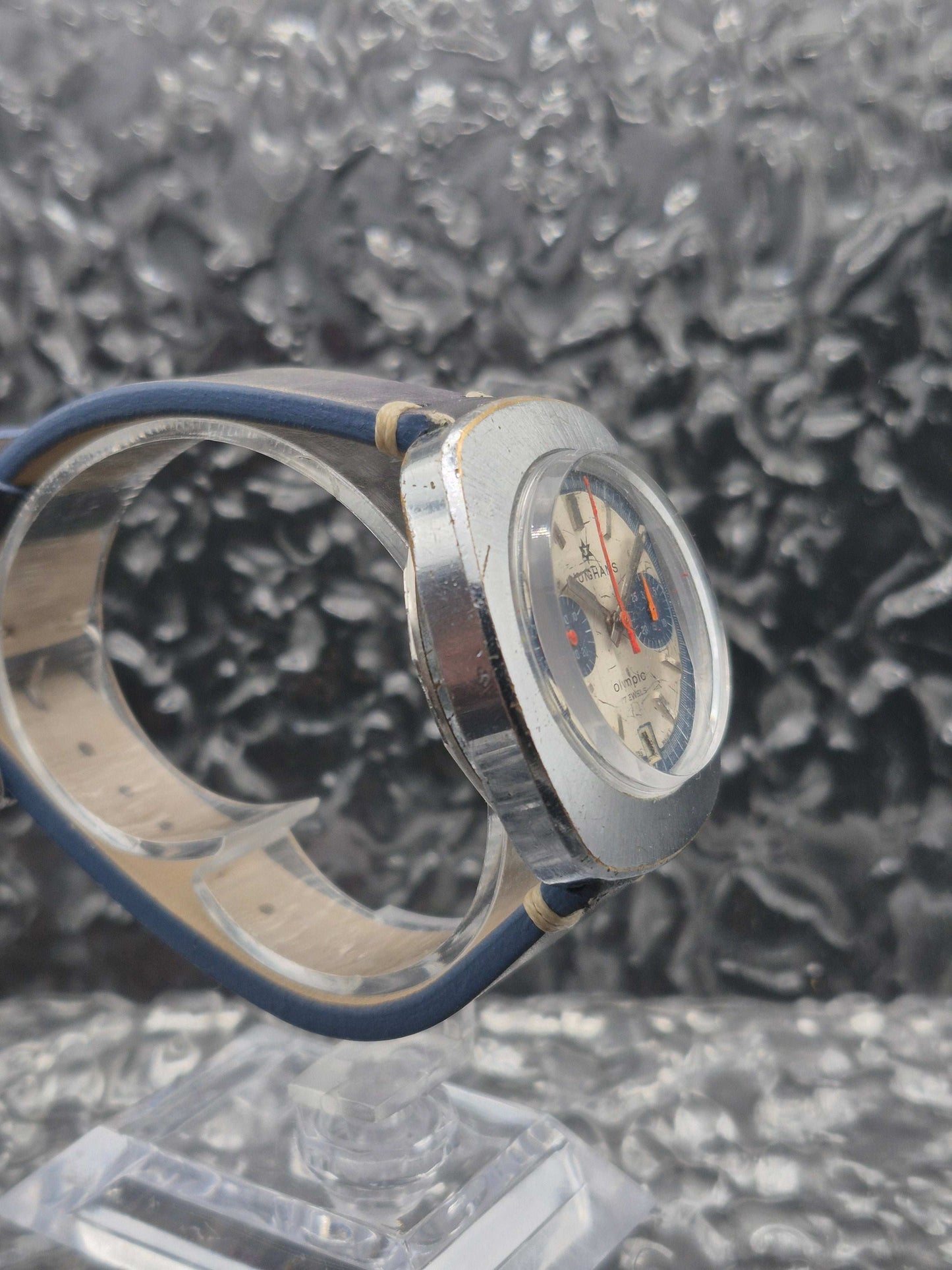 Junghans Olympic Blue Panda Cal. 688.10 - Red Robin Watches