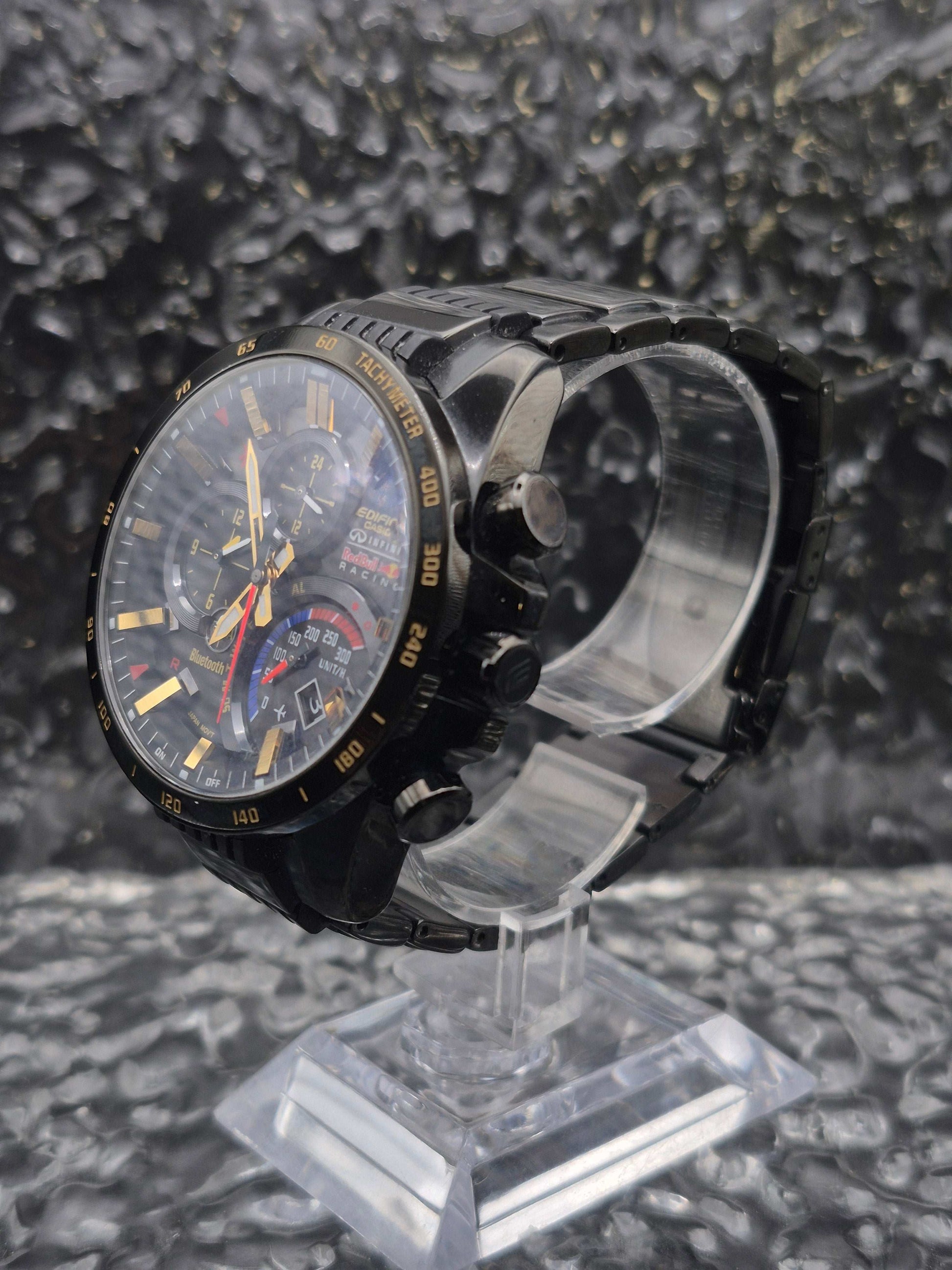Casio Edifice Red Bull Ref. EQB-500 Limited Edition Tough Solar - Red Robin Watches