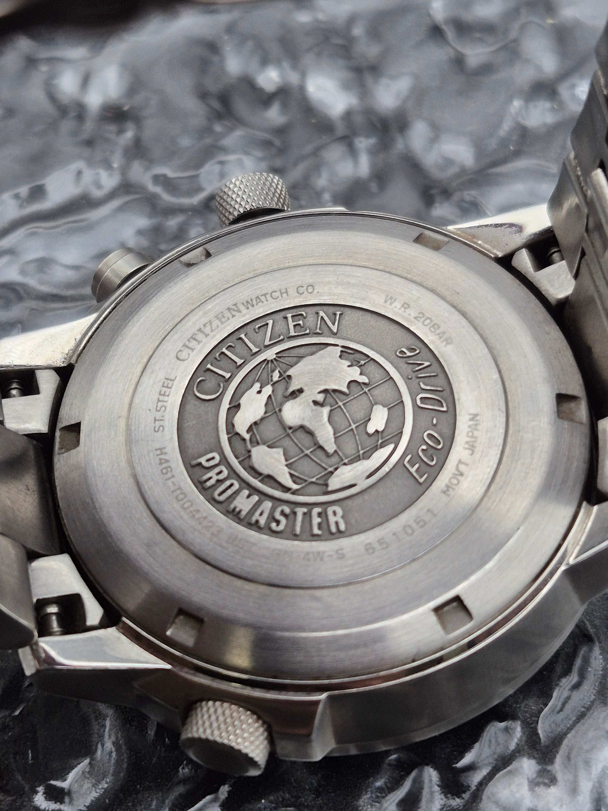 Citizen Promaster Sky Pilot Ref. H461-T004423 Radio Controlled Eco-Drive - Red Robin Watches