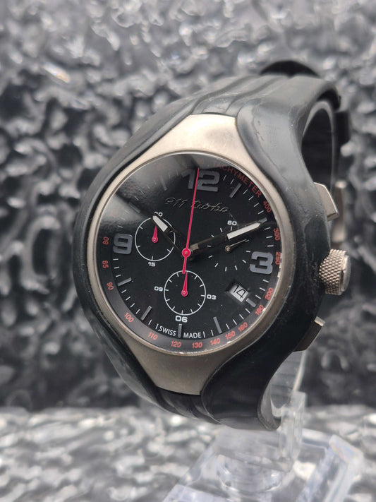 Porsche Design Driver Selection Ref. WAP07000119 Titanium Quartz - Red Robin Watches