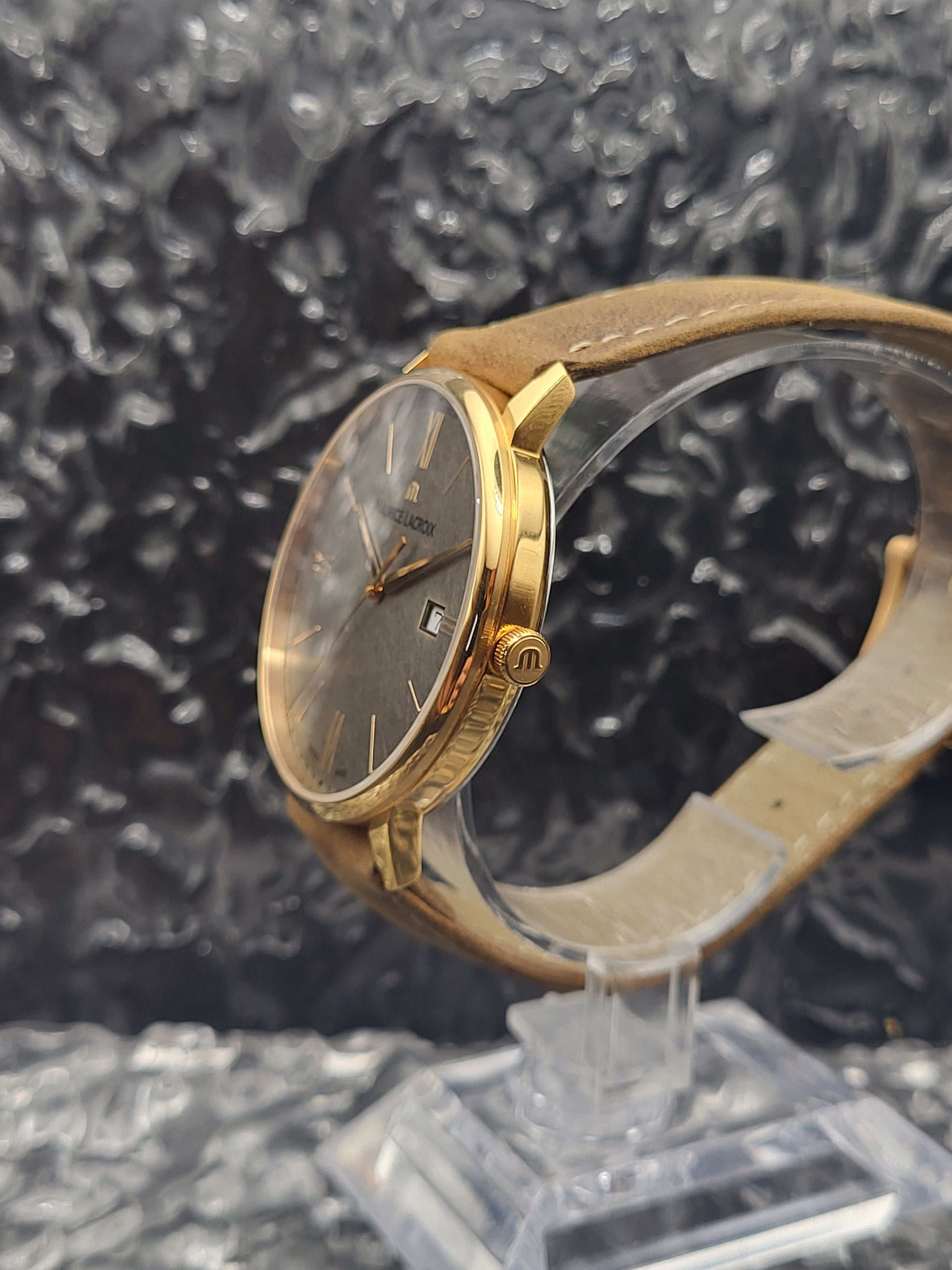 Maurice Lacroix Eliros - Ref. EL1118-PVP01-210-1 - Quartz - Rose Gold - Full Set