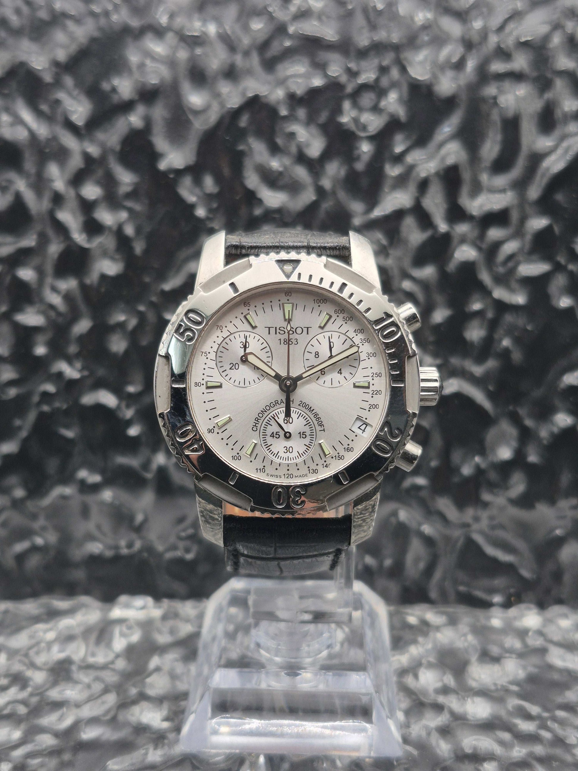 Tissot PRS200 Quartz Chronograph Ref. 362/462 Silver Dial