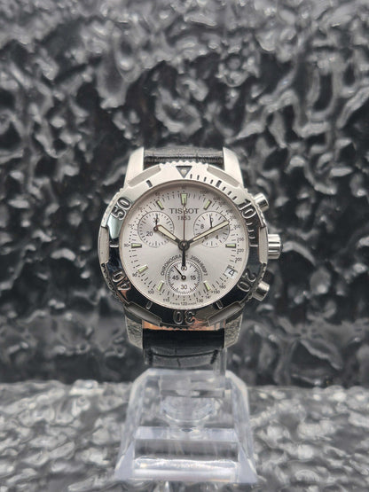 Tissot PRS200 Quartz Chronograph Ref. 362/462 Silver Dial