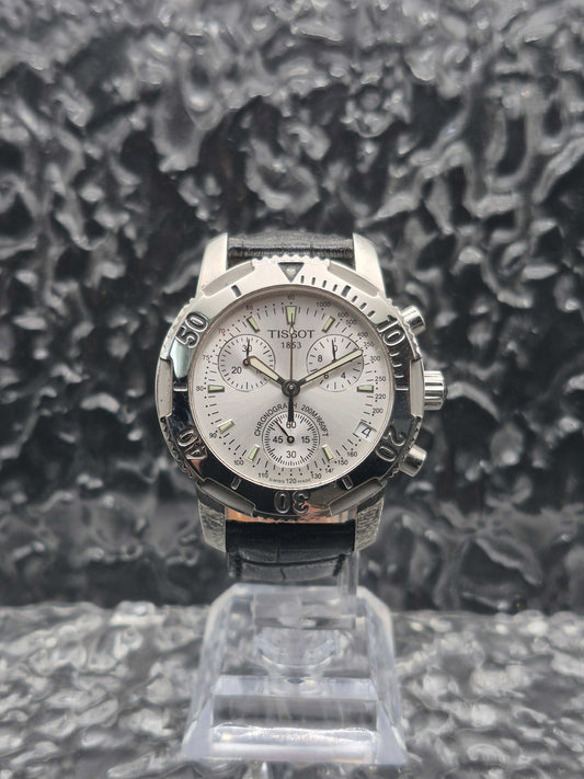 Tissot PRS200 Quartz Chronograph Ref. 362/462 Silver Dial