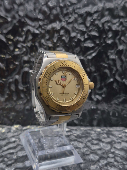 Tag Heuer Professional 200 Meters Mid Size Ref. 935.406 Quartz Diver Two Tone - Red Robin Watches