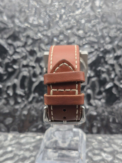 Seiko 5 Automatic Ref. 6119-5401 Orange Dial Vintage TV Case - Red Robin Watches