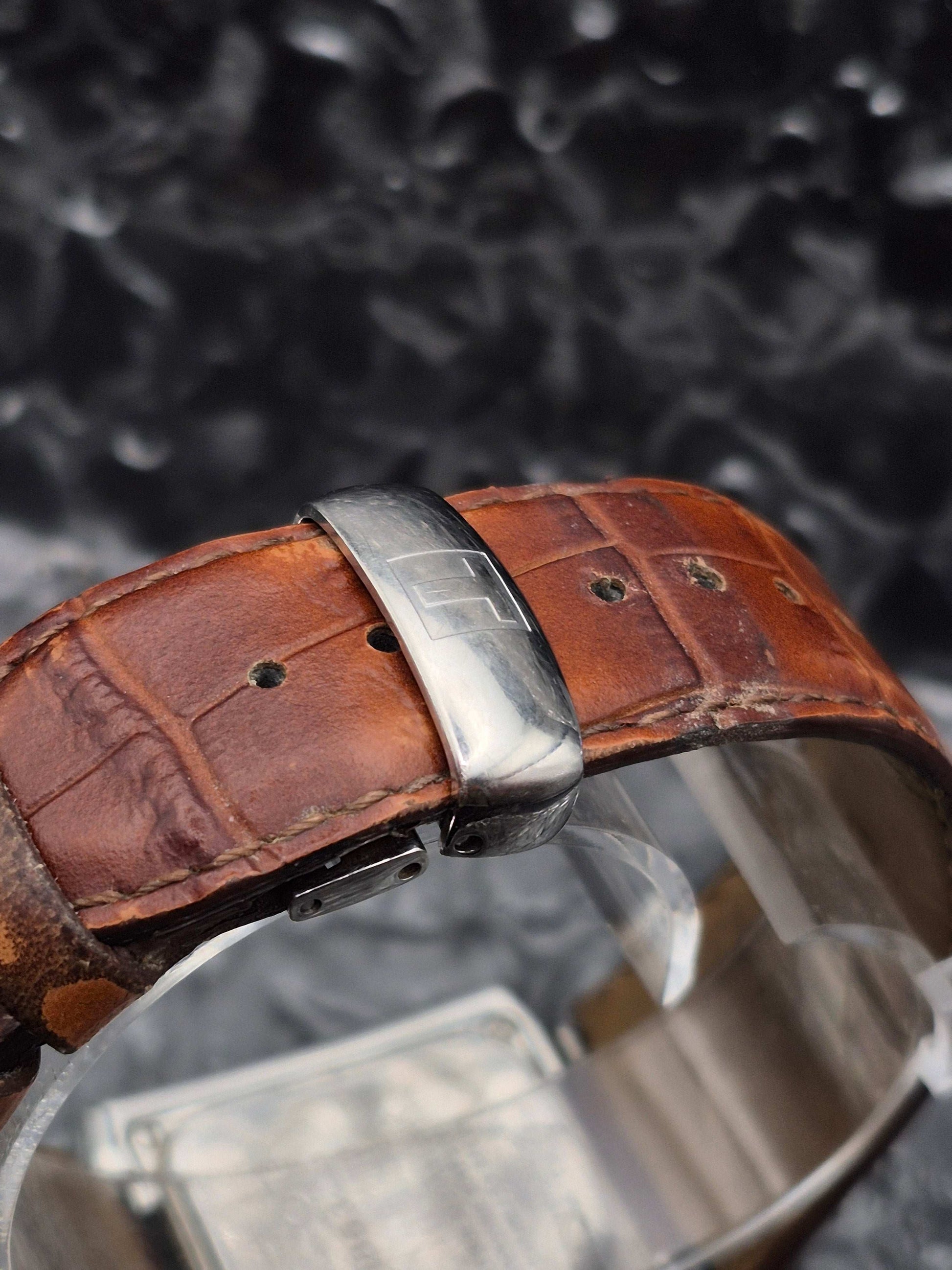 Tissot 1853 Quartz Chronograph Ref. L875/975K White Dial Swiss Made - Red Robin Watches