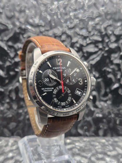 Certina 1888 DS Podium Quartz Chronograph Ref. 536.7129.42.69 - Red Robin Watches