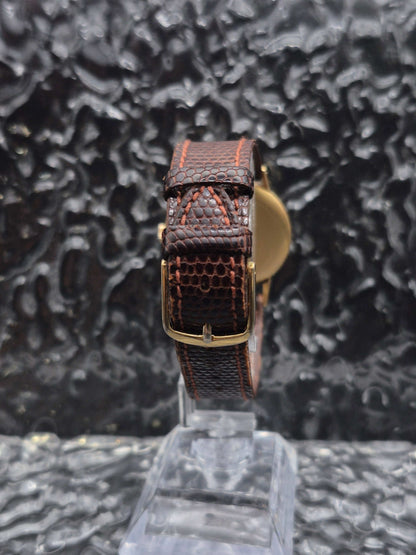 Universal Geneve Solid Gold Calatrava 18k 750 Cal. 262 Subdial Raised Markers - Red Robin Watches