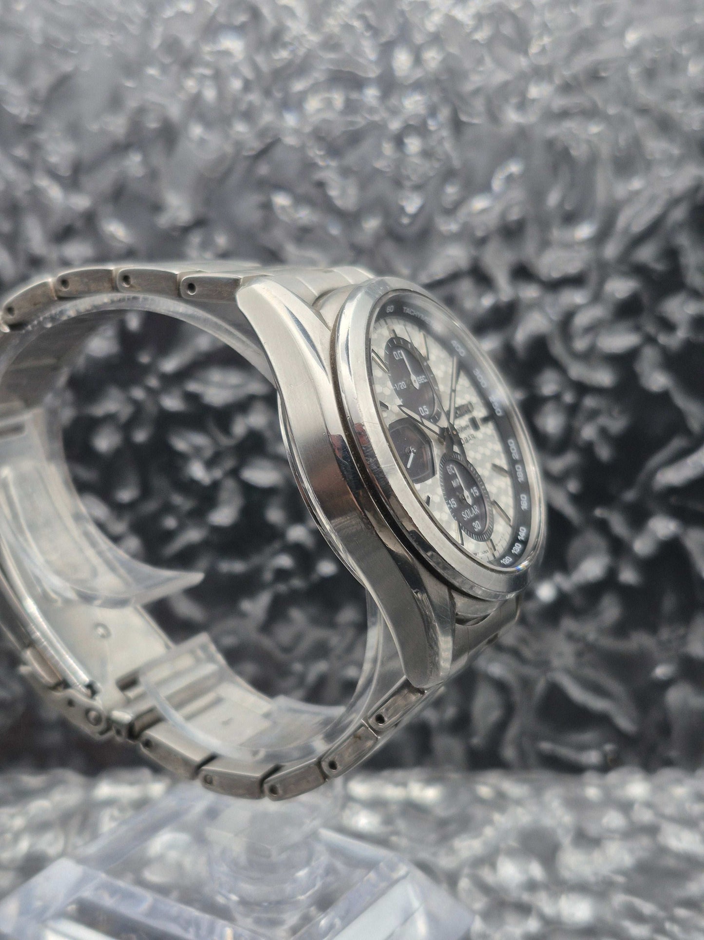 Seiko Solar Chronograph Ref. SSC769P1 - V176-0BH0 Macchina Sportiva White Dial