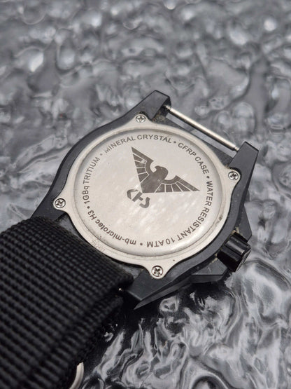 KHS H3 Tactical Quartz NATO Strap Date Window