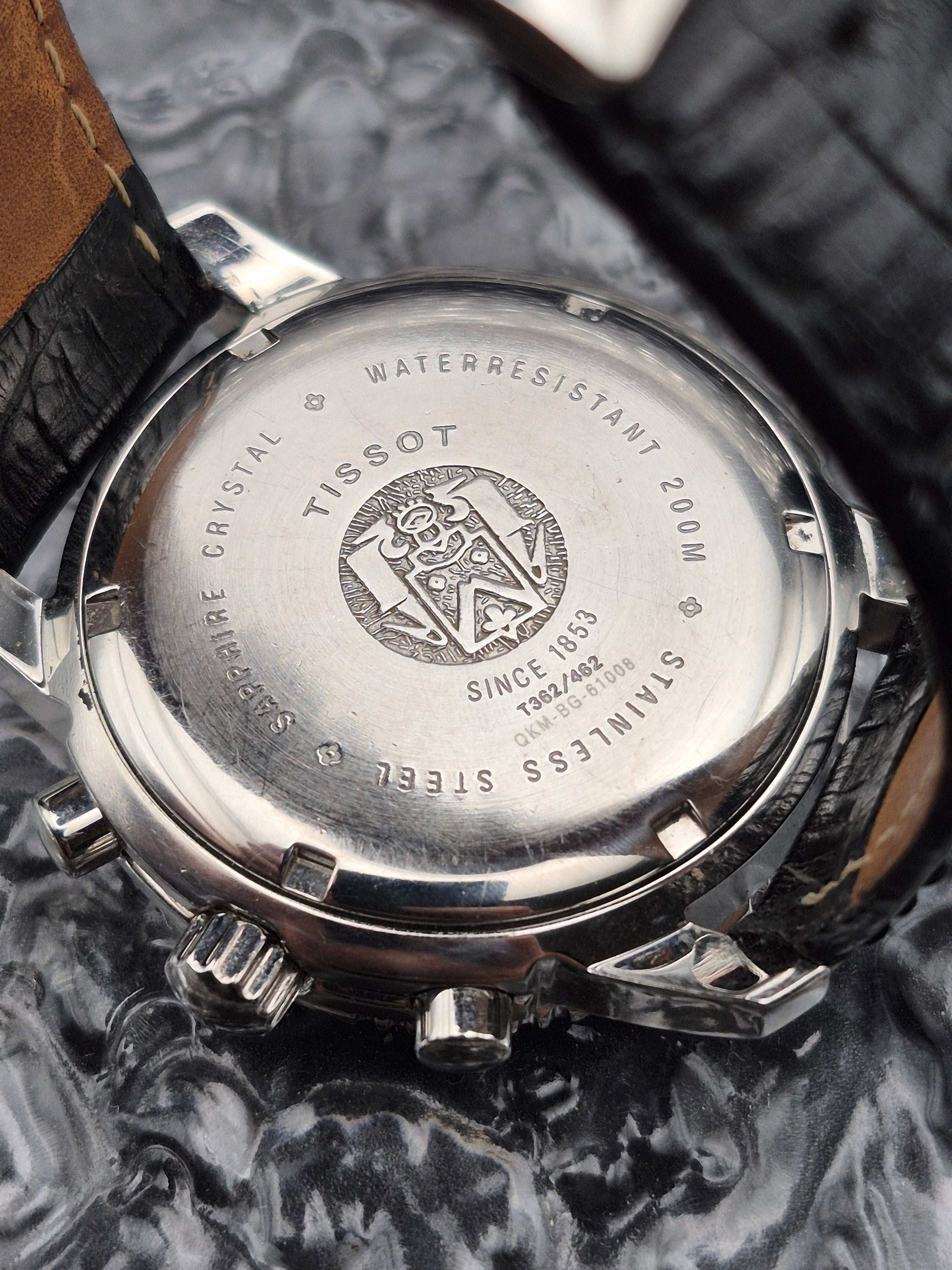 Tissot PRS200 Quartz Chronograph Ref. 362/462 Silver Dial