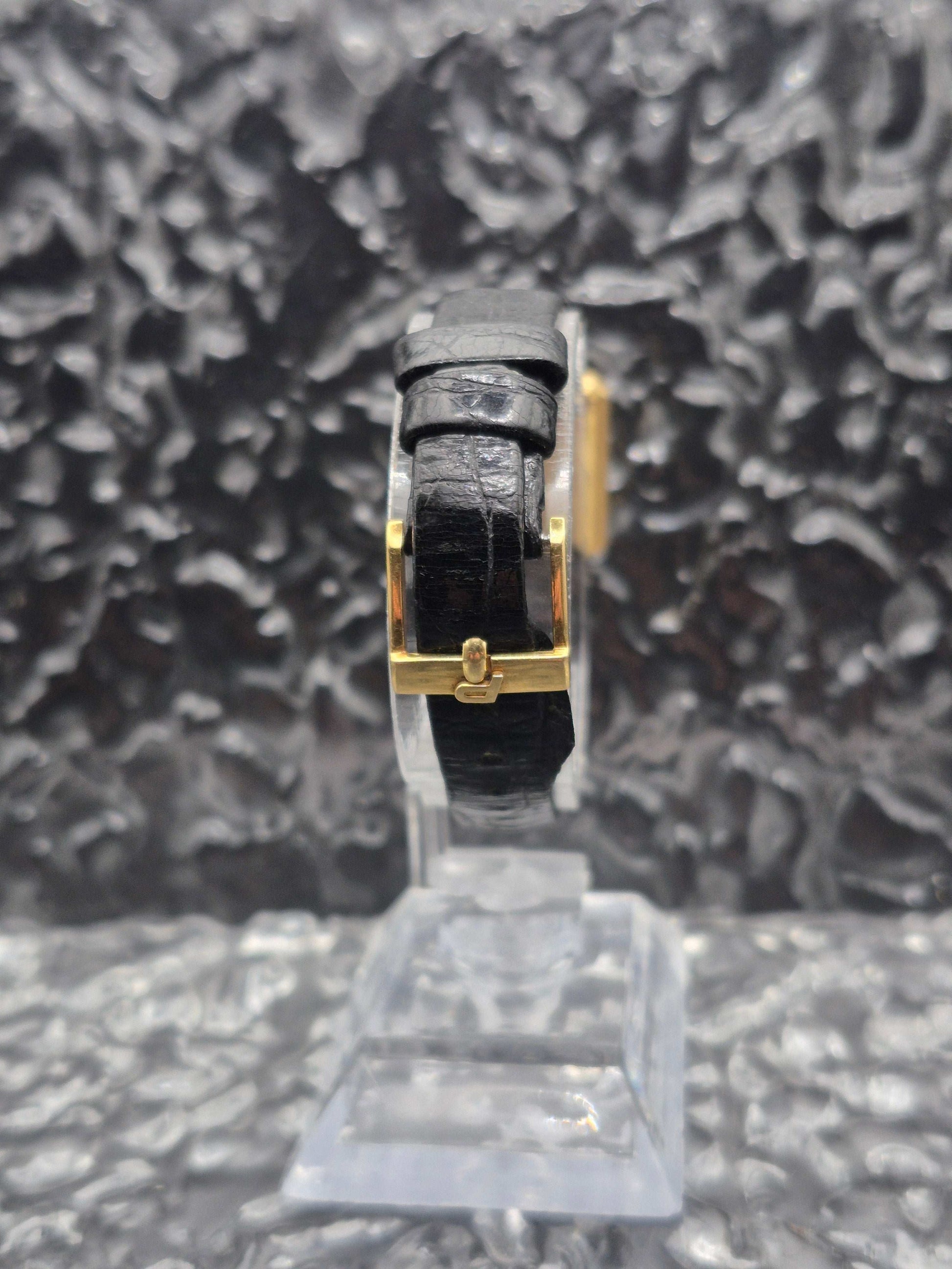 Piaget Protocole Onyx Black Dial Ref. 4154 Solid Gold - Original Buckle