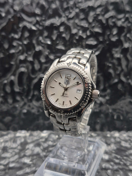Tag Heuer Link Ref. WT1315 Mother Of Pearl Quartz Date Ladies - Red Robin Watches