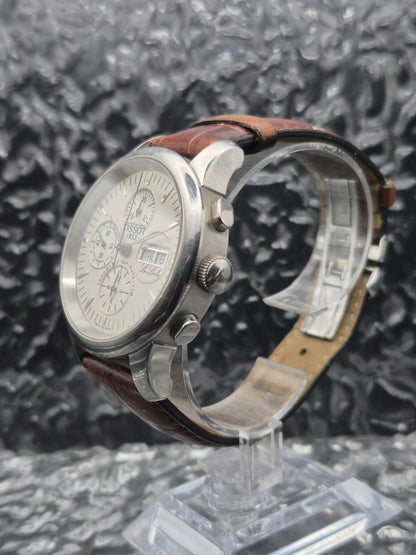 Tissot Le Locle Chronograph Ref. L168/268 Creme Dial Automatic Day Date