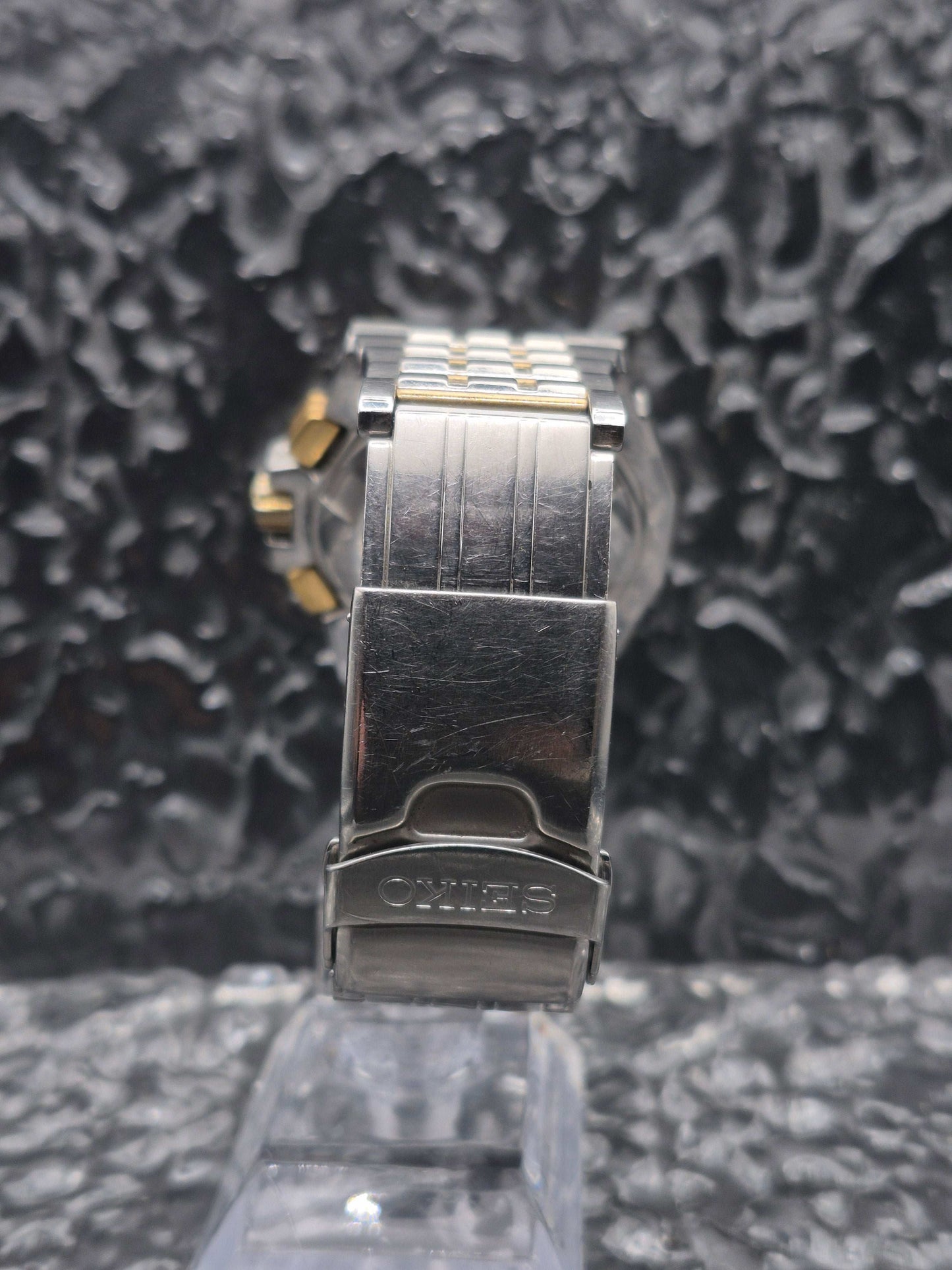 Seiko Kinetic Chronograph Ref. SNL054 - 7L22-0AV0 Two Tone