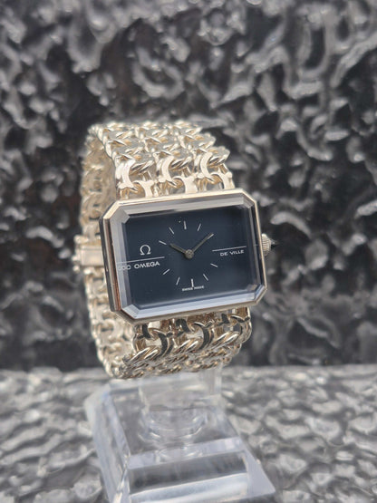 Omega De Ville 'Jeux D'Argent' By Andrew Grima Ref. 8272 - Solid 925 Silver - Red Robin Watches