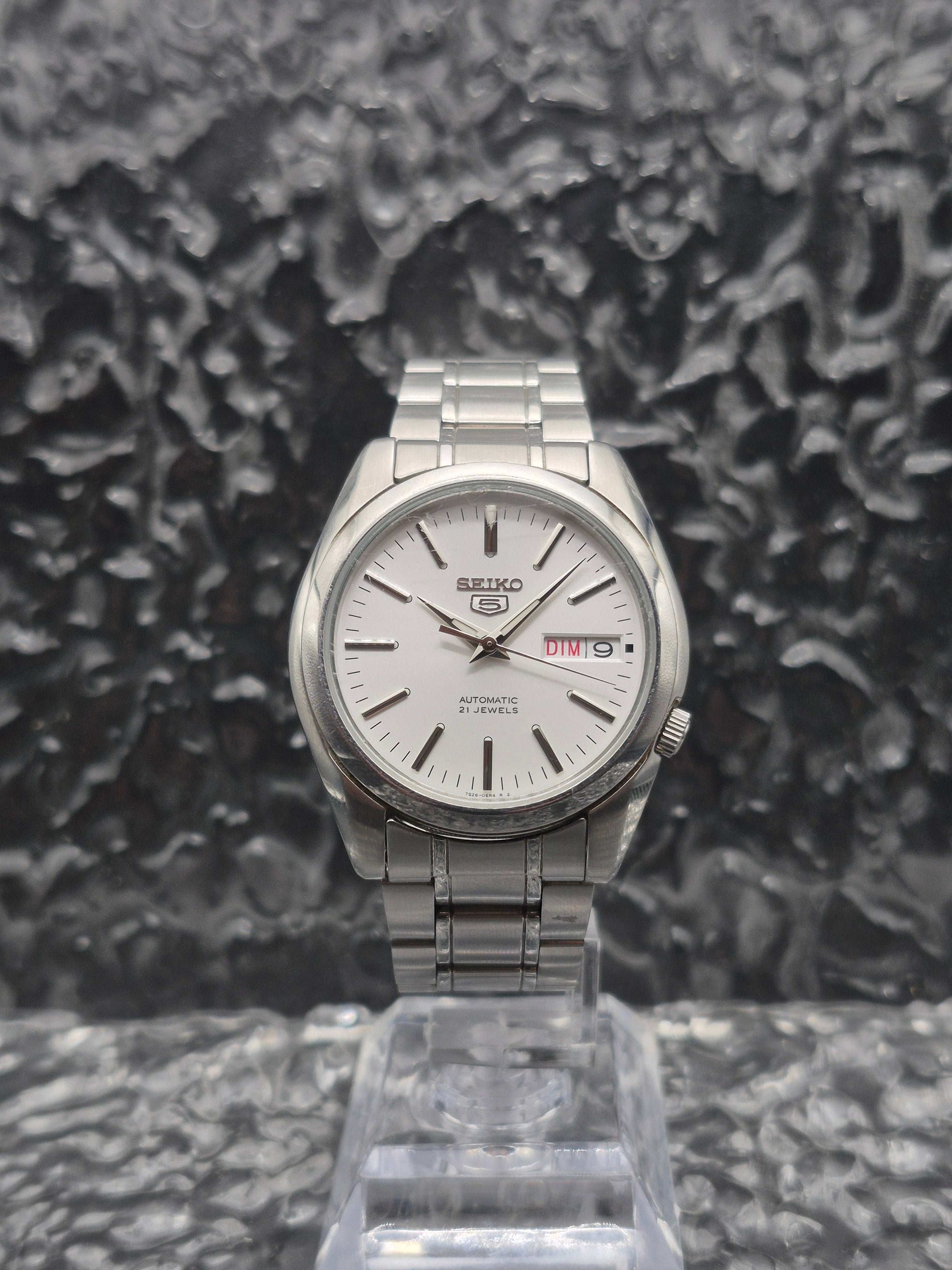 Seiko 5 Sports Automatic Ref. SNKL41K1 - 7S26-01V0 White Dial